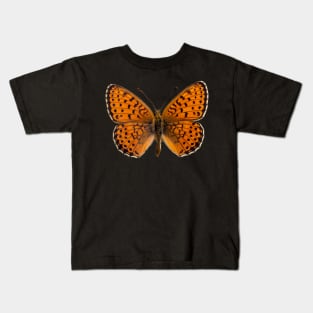 Special Black and Orange Butterfly | Entomology Lover Kids T-Shirt